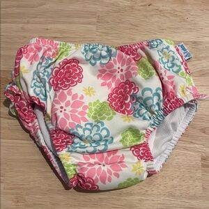 i play. Colorful Floral Swim Diaper Cover